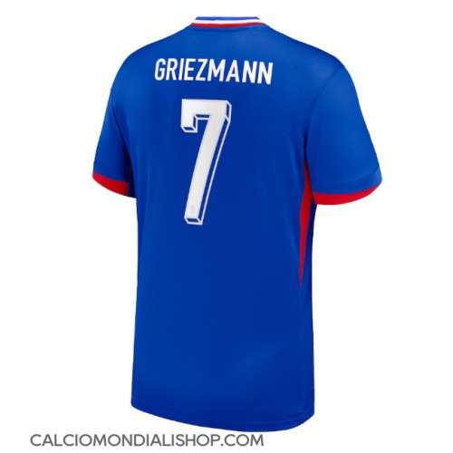 Maglie da calcio Francia Antoine Griezmann #7 Prima Maglia Europei 2024 Manica Corta